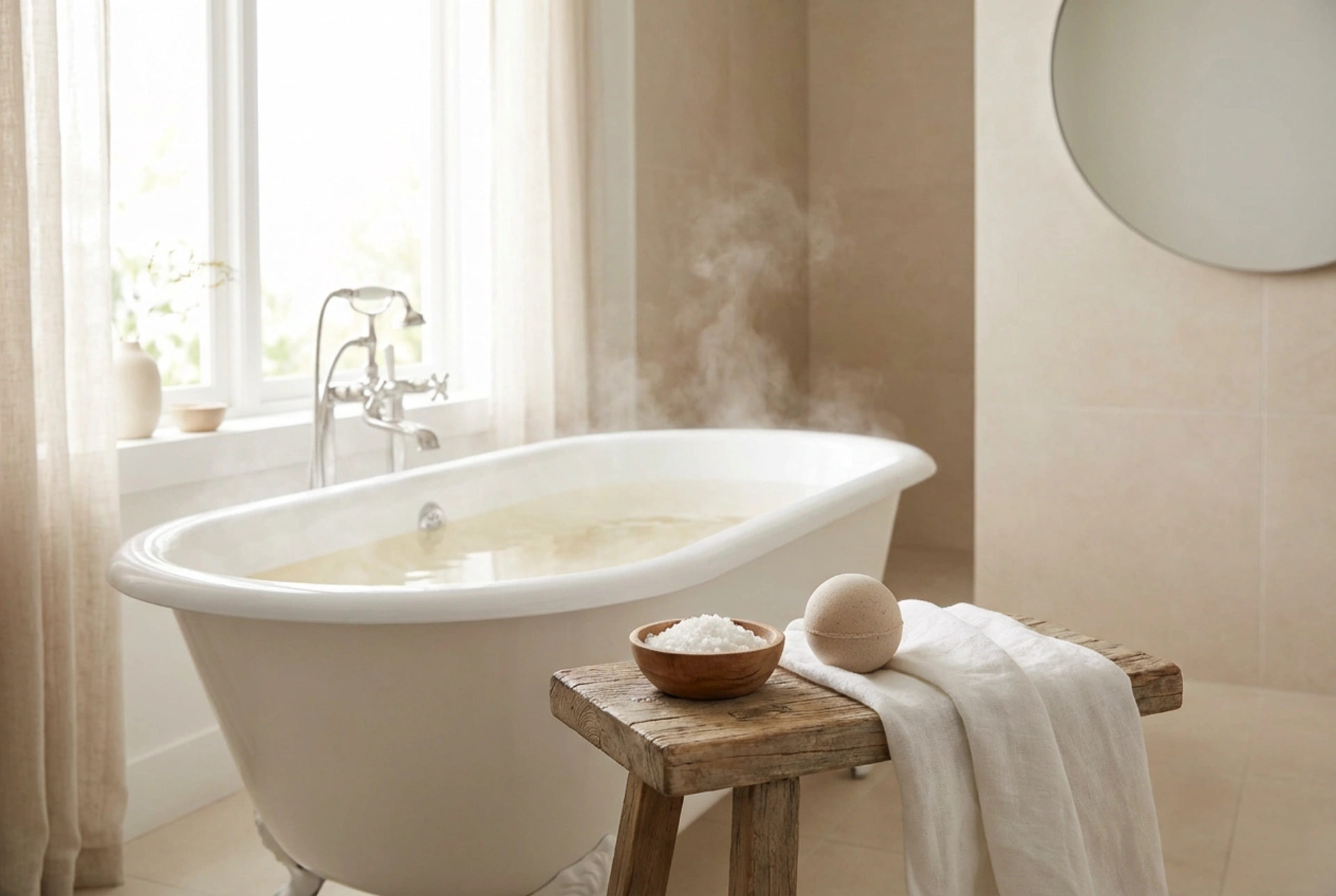 Tengeri só fürdőhöz: relaxáló rituálé és testápolás