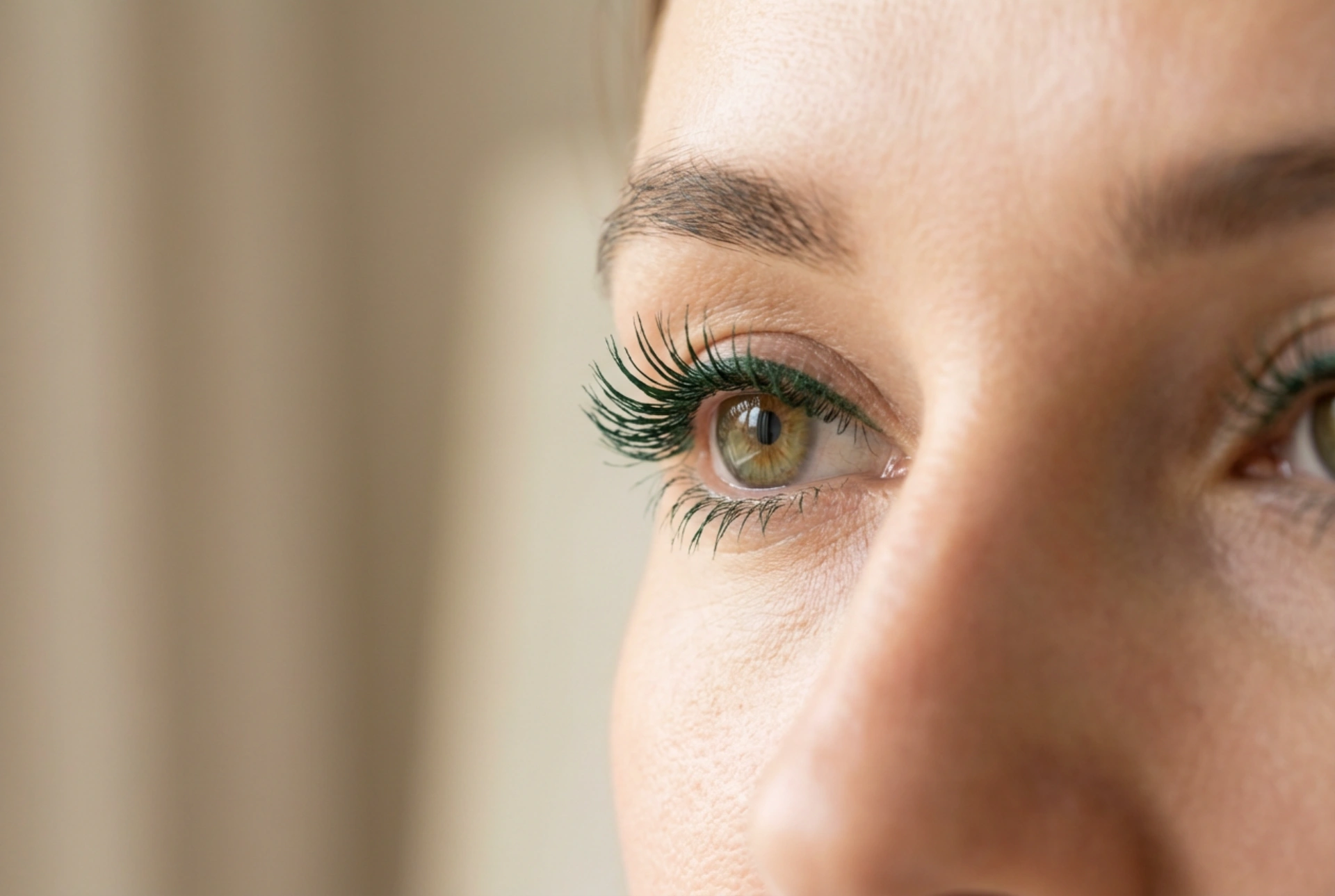 Zöld szempillaspirál: hogyan viseld, hogy kiemeld a szemed színét
