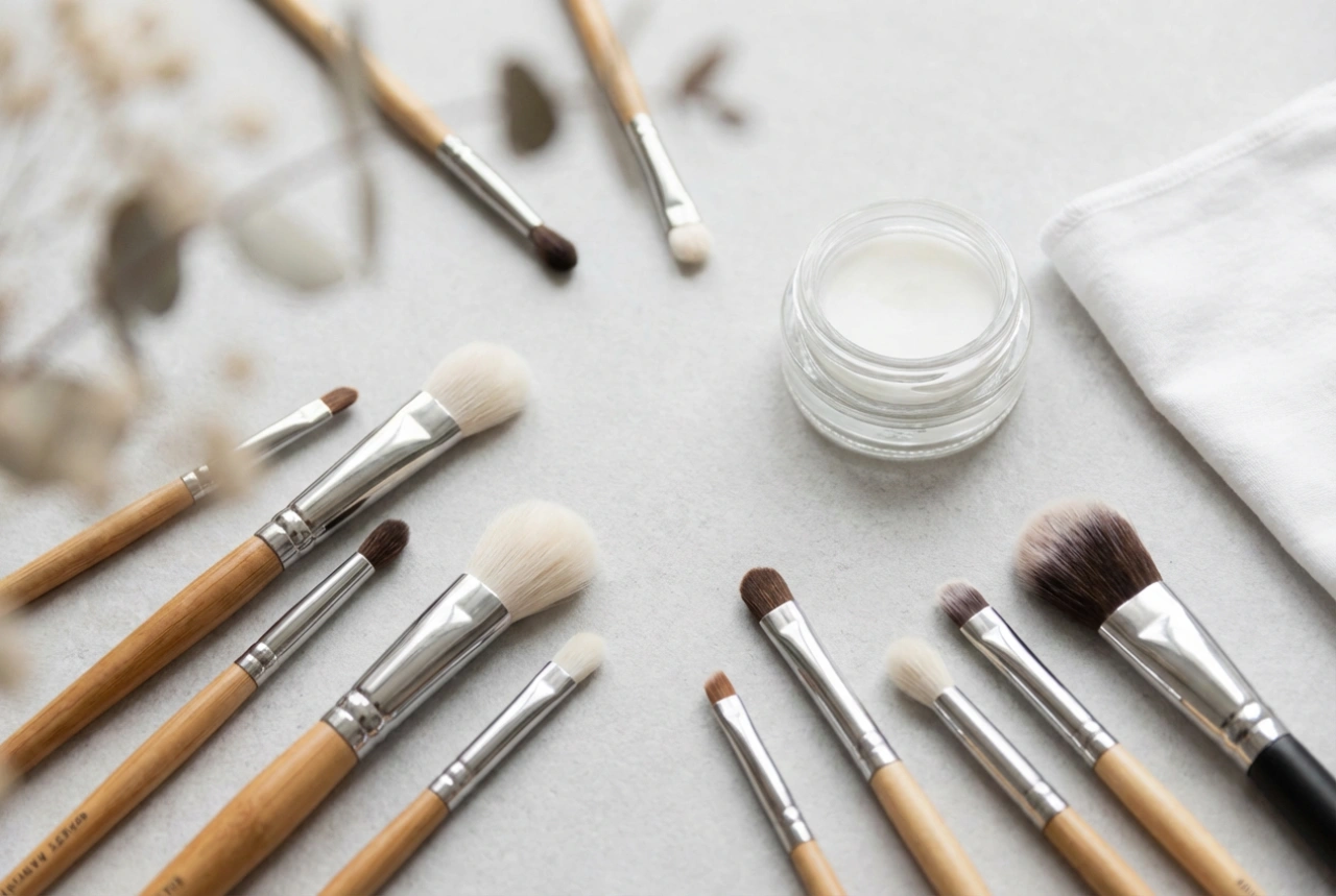 Szemfesték ecsetek: az alapvető készlet, használatuk és ápolásuk
