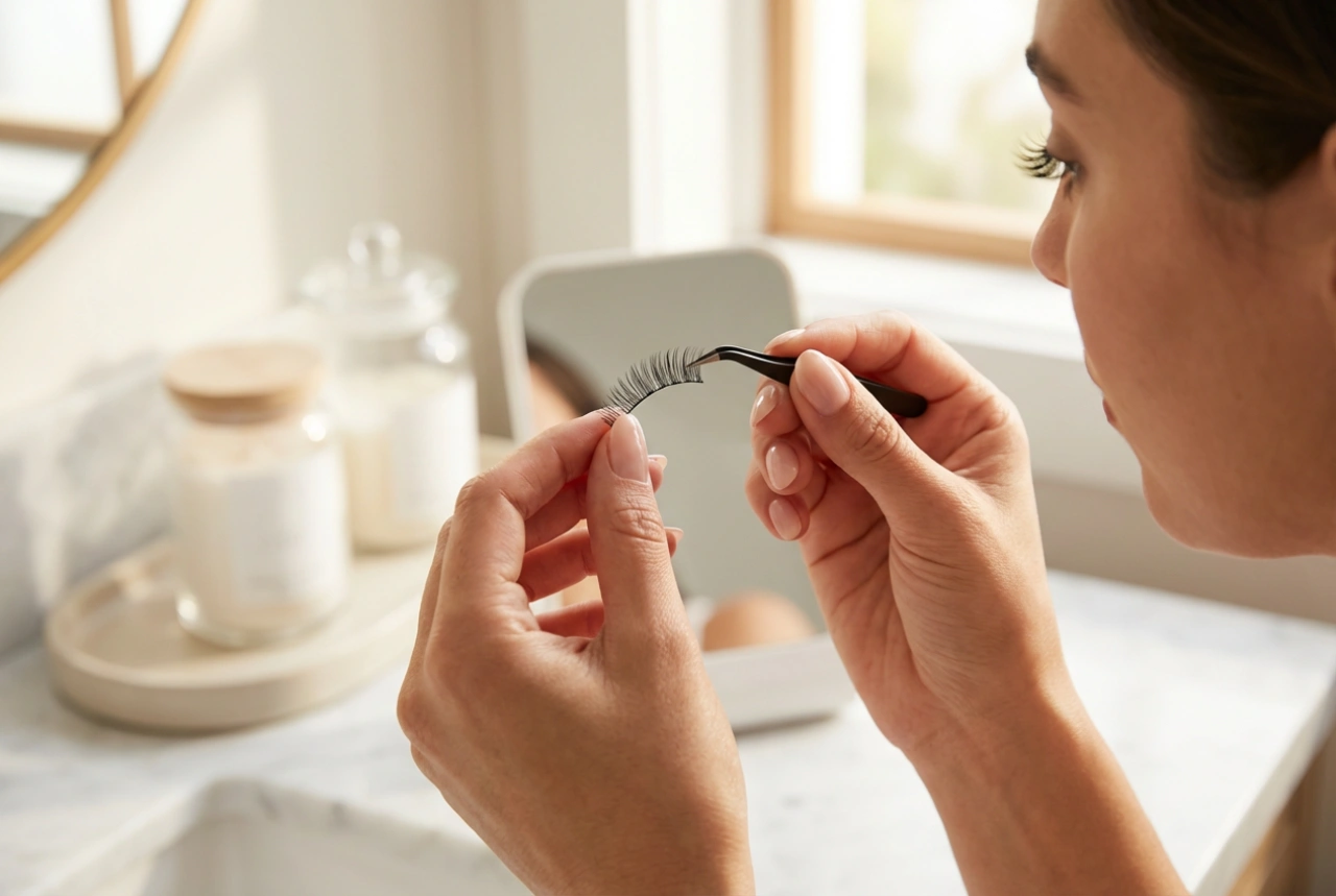 Műszempillák vagy természetes szempillák: Mit válasszunk és hogyan ragasszuk fel őket helyesen