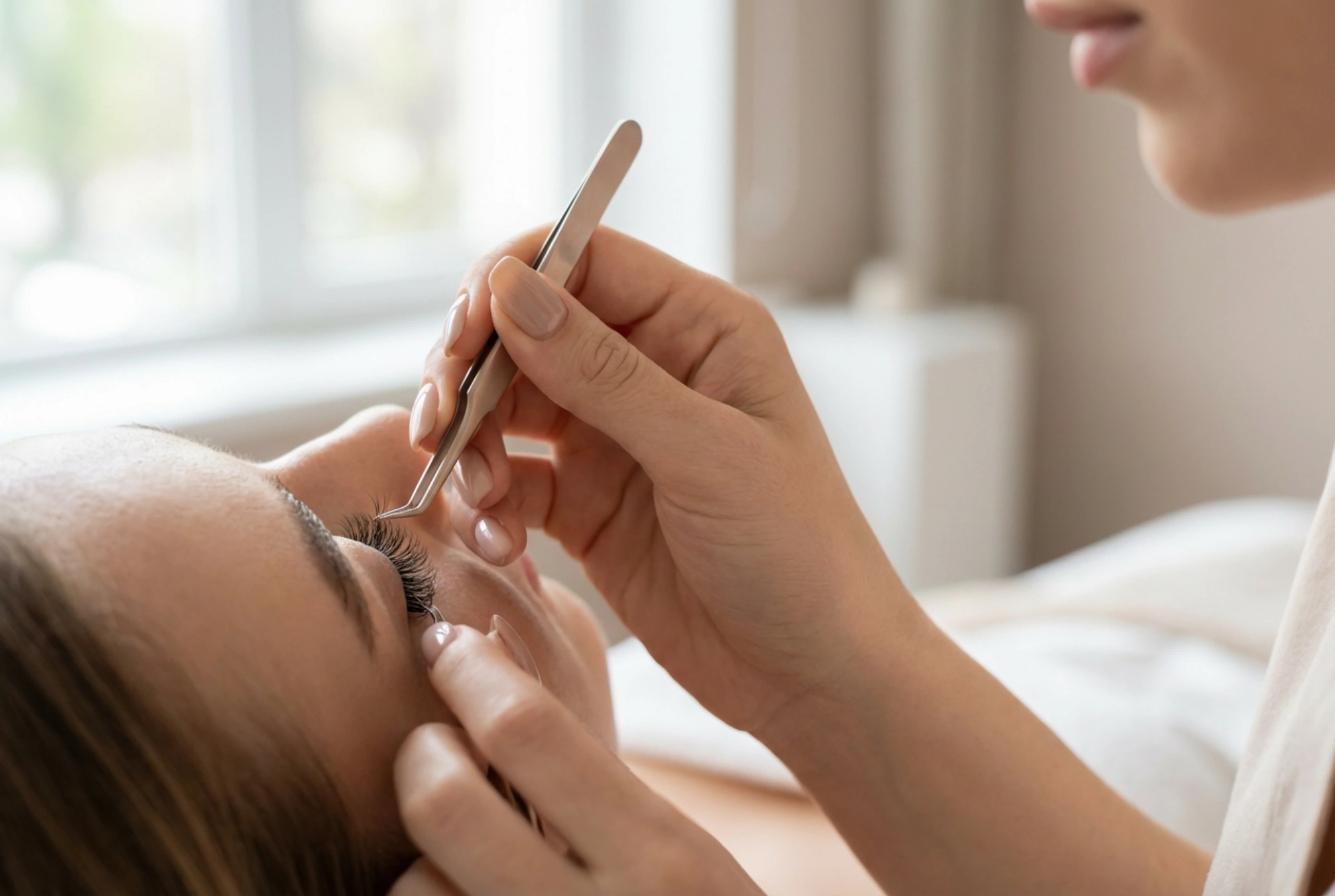 Tincses szempillák ragasztóval: Útmutató a gyors felhelyezéshez és tökéletes illesztéshez