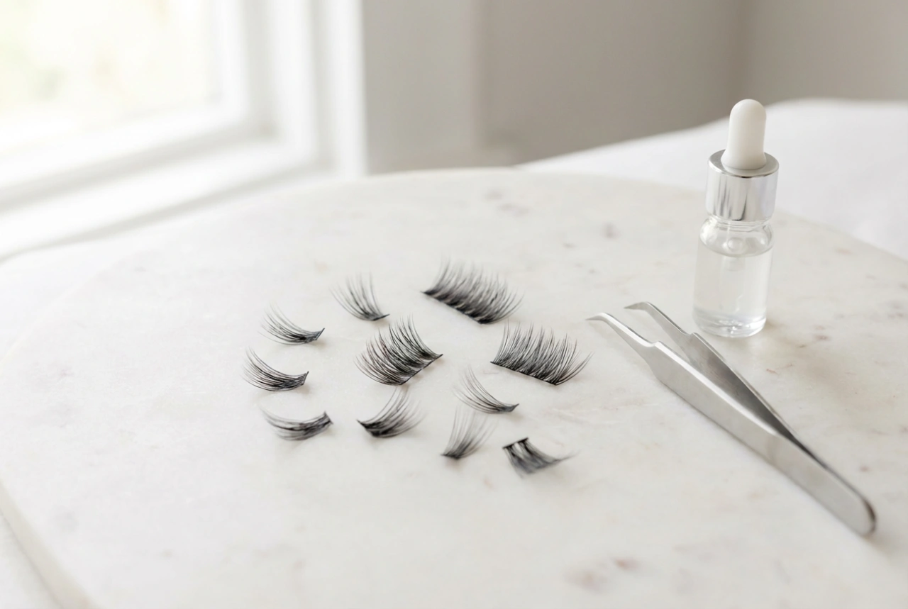 Tincses műszempilla: A sűrűség kiválasztása és a felhelyezés technikái