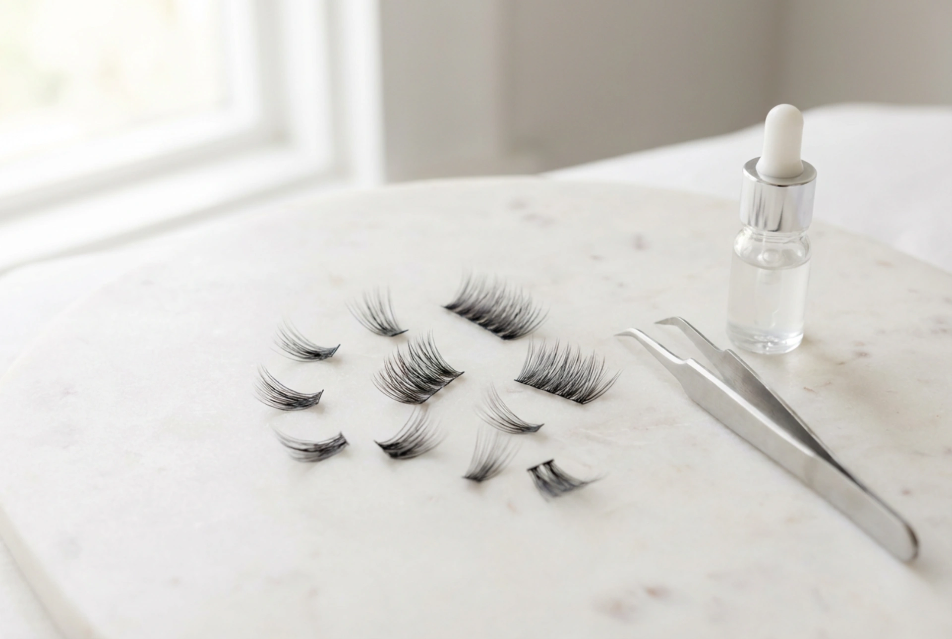 Tincses műszempilla: A sűrűség kiválasztása és a felhelyezés technikái