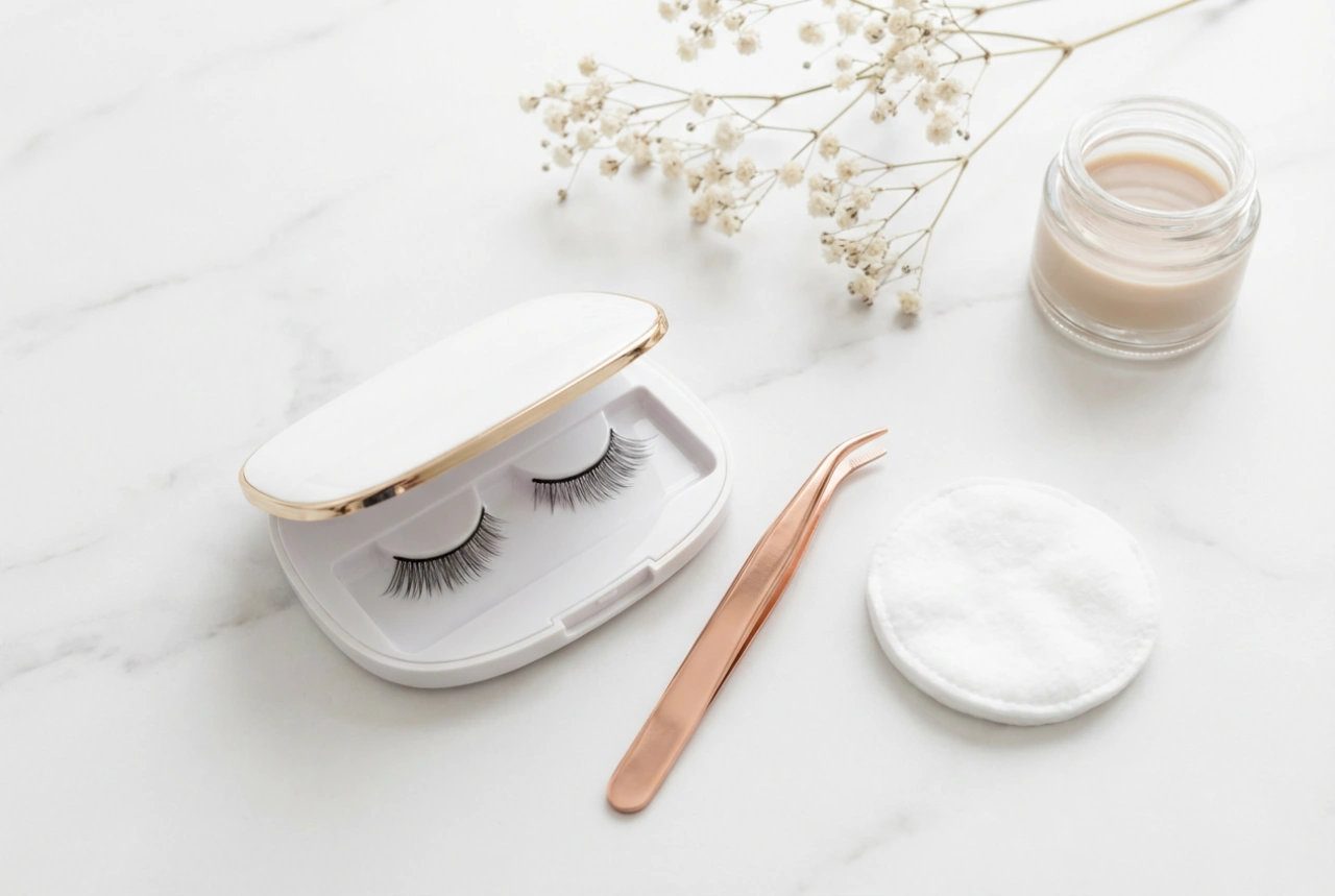 Mágneses szempillák szemhéjtus nélkül: felhelyezés, igazítás és ápolás