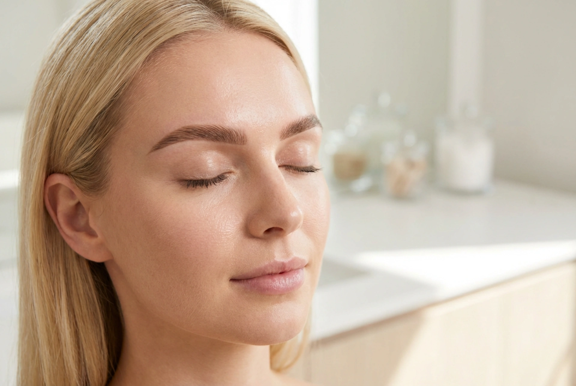 Szép szemöldök szőkéknek: forma, árnyalat és finom kitöltés