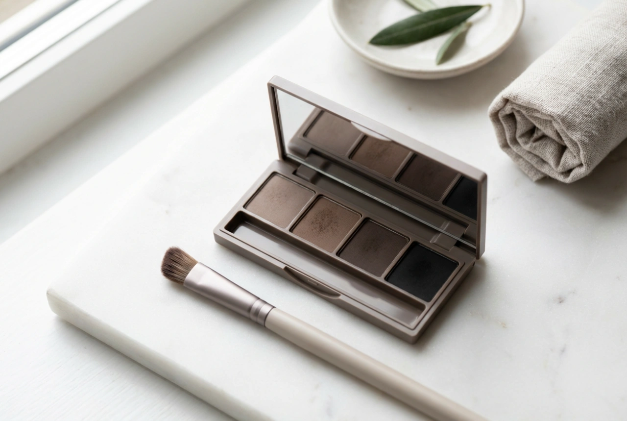 Szemöldök paletta: az árnyalatok felvitelének és a természetes árnyékolásnak a technikái