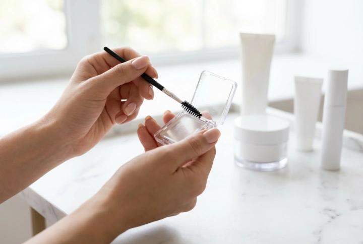 Szemöldökszappan: Előkészítés, felvitel és fixálás