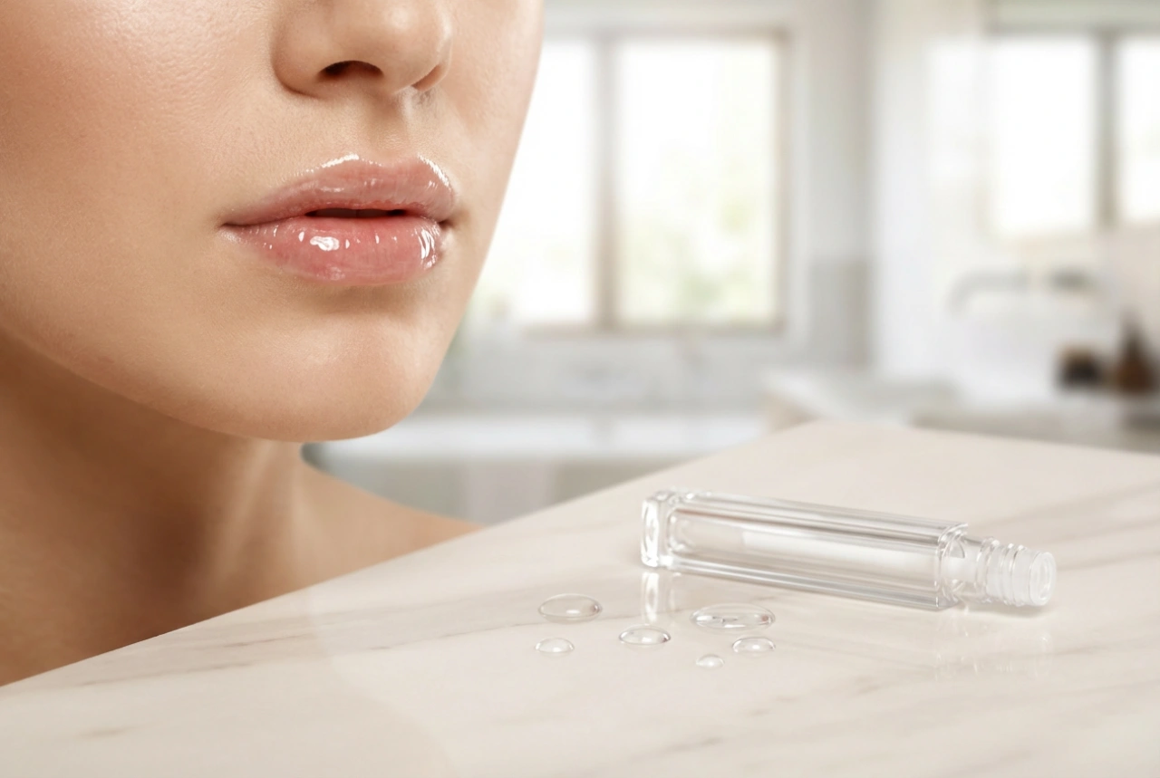 H2O Szájfény: Könnyű formula a nedves ajkak hatásáért lépésről lépésre