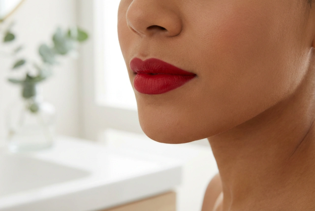 A vörös rúzs: az árnyalat kiválasztása, kontúrozás és tartósság
