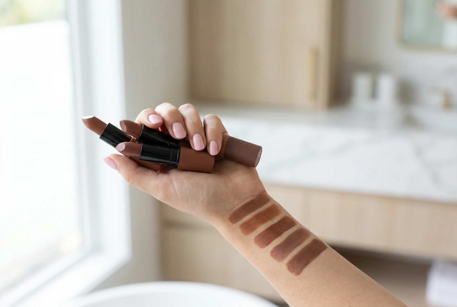 A barna rúzs: az árnyalat kiválasztása a bőrtónushoz és a ruhák színeihez