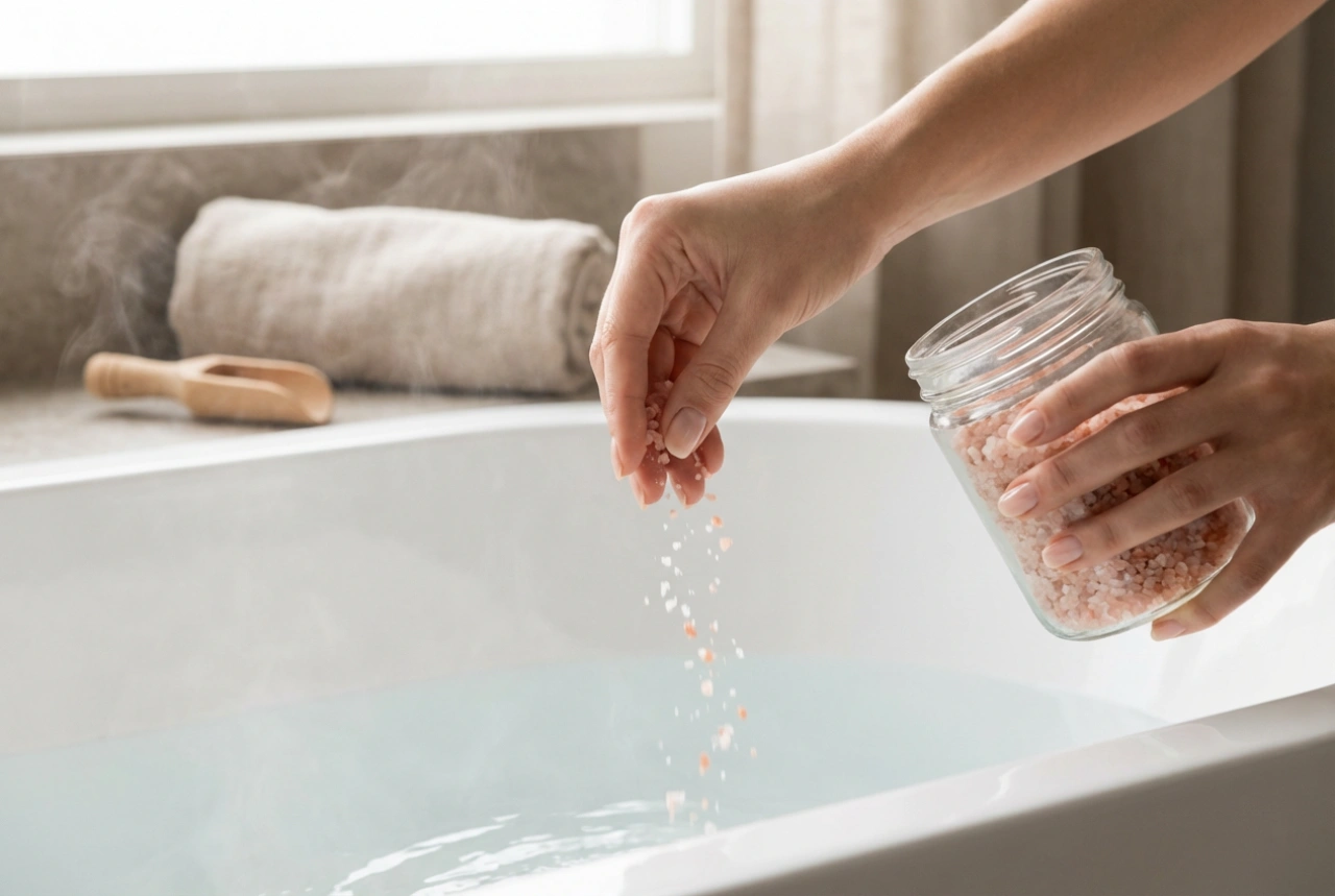 Relaxáló sós fürdő: Így készítsen pihentető rituálét otthon