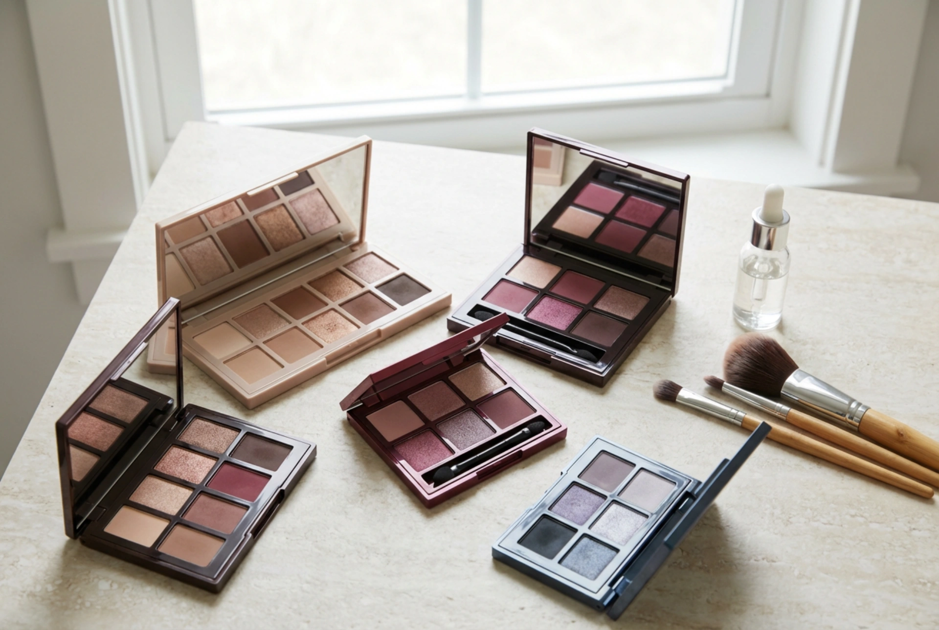 Szemhéjfesték-paletták: hogyan válasszunk színeket, textúrákat és finisheket tévedés nélkül