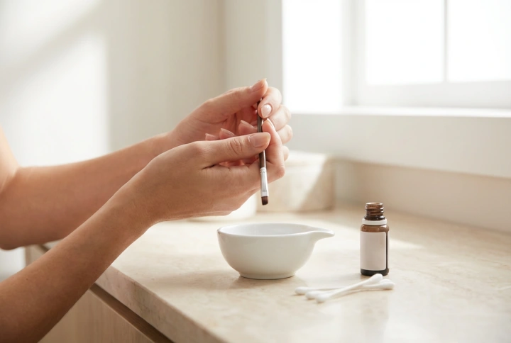 Szemöldök henna otthon: tartós eredmény foltok nélkül, lépésről lépésre