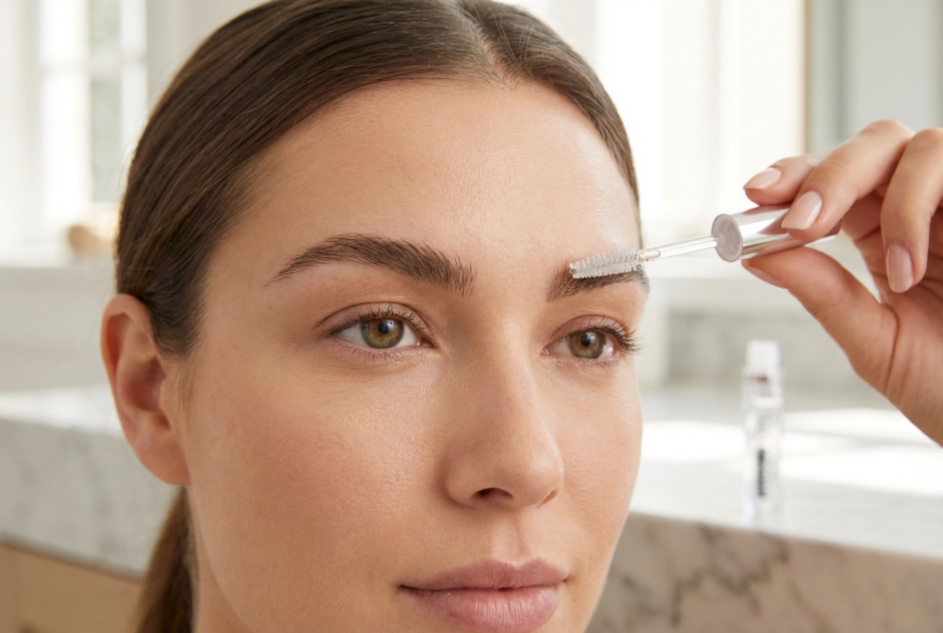 Szemöldökformázó zselé: a forma és a volumen rögzítése lépésről lépésre